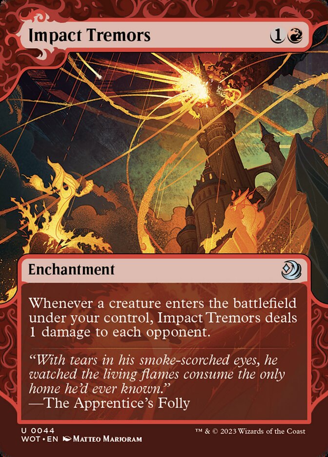 Impact Tremors WOT-44 Wilds of Eldraine: Enchanting Tales Magic card