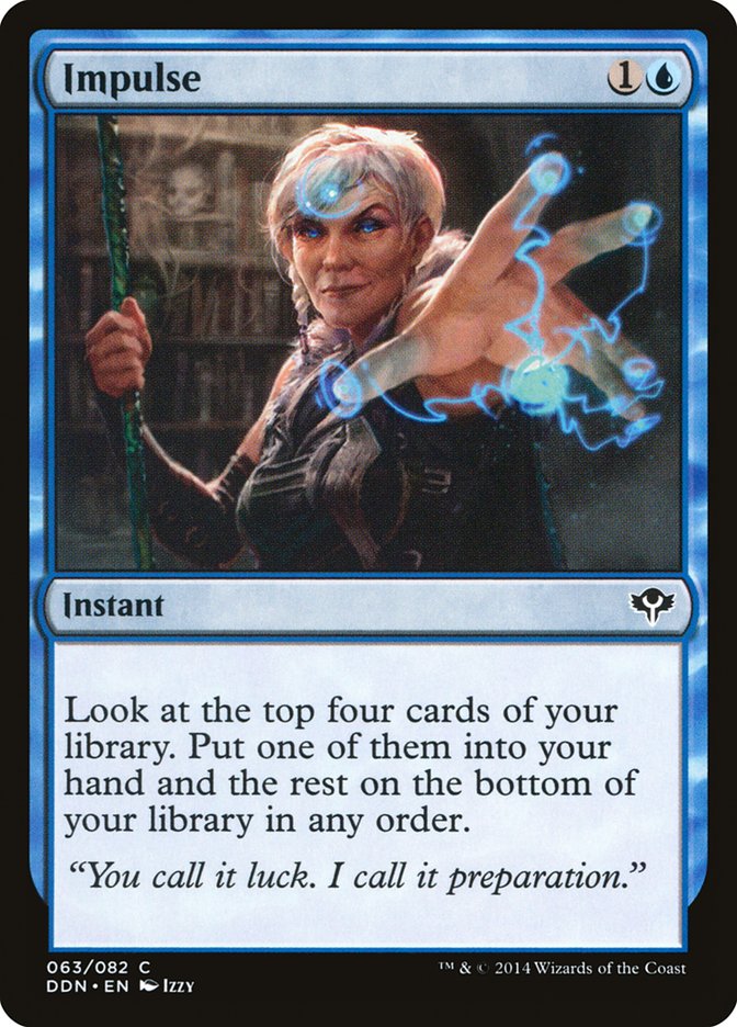 Impulse DDN-63 Duel Decks: Speed vs. Cunning Magic card