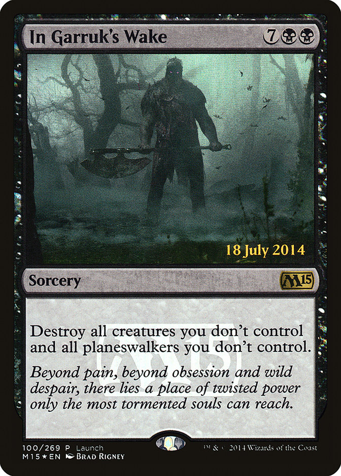 In Garruk's Wake PM15-100 Magic 2015 Promos Magic card