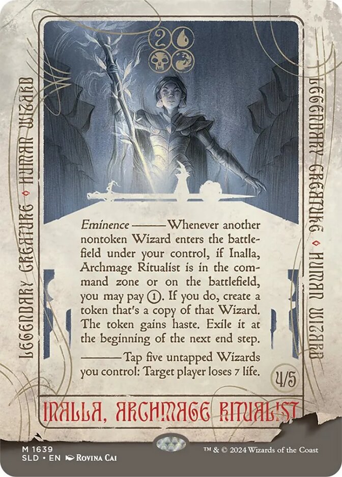 Inalla, Archmage Ritualist SLD-1639 Secret Lair Drop Magic card