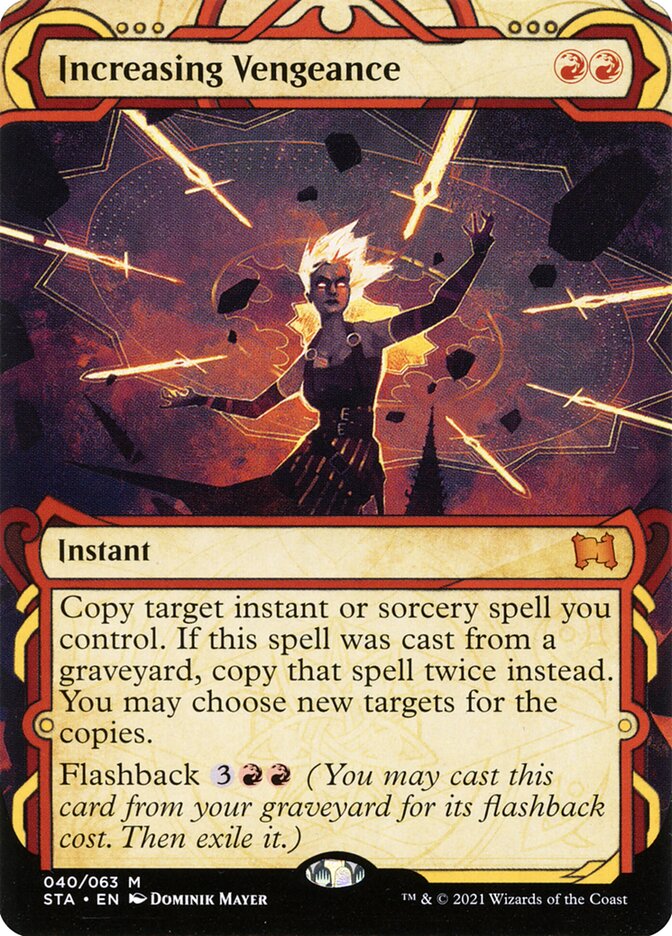 Increasing Vengeance STA-40 Strixhaven Mystical Archive Magic card
