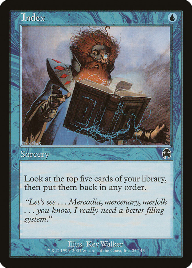 Index APC-25 Apocalypse Magic card
