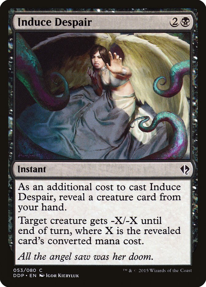 Induce Despair DDP-53 Duel Decks: Zendikar vs. Eldrazi Magic card