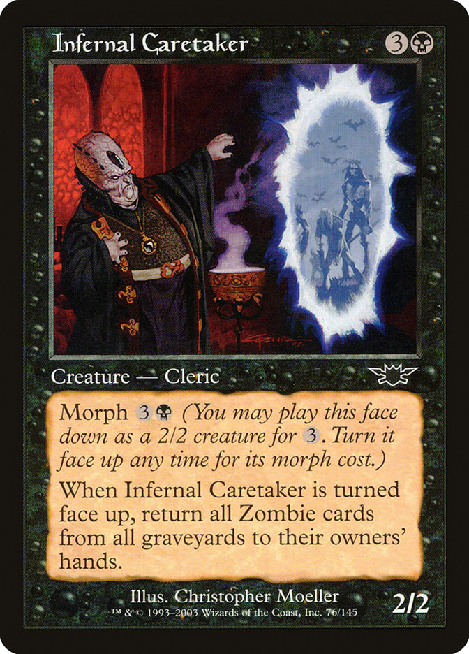 Infernal Caretaker LGN-76 Legions Magic card