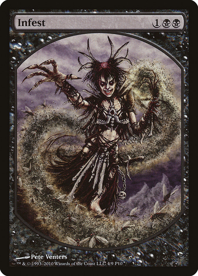 Infest P10-4 Magic Player Rewards 2010 Magic card