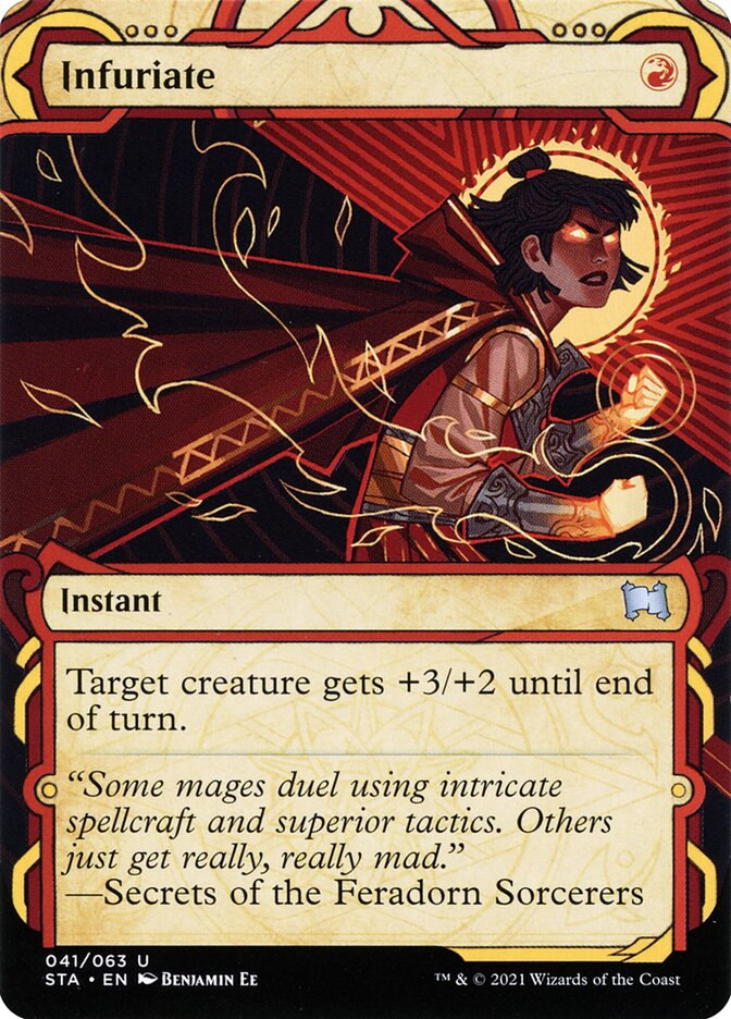 Infuriate STA-41 Strixhaven Mystical Archive Magic card