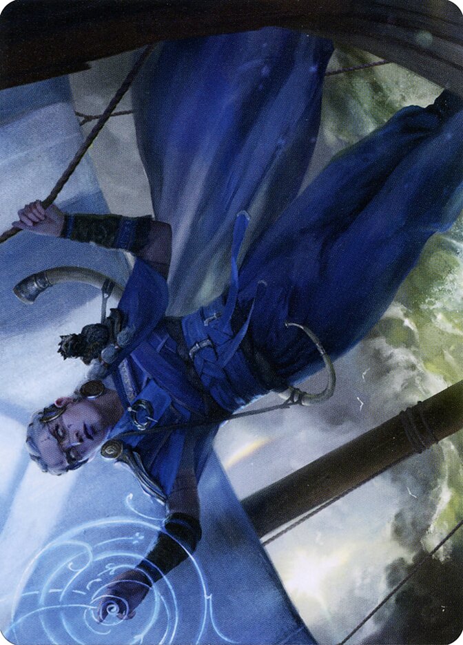 Inga Rune-Eyes // Inga Rune-Eyes AKHM-16 Kaldheim Art Series Magic card