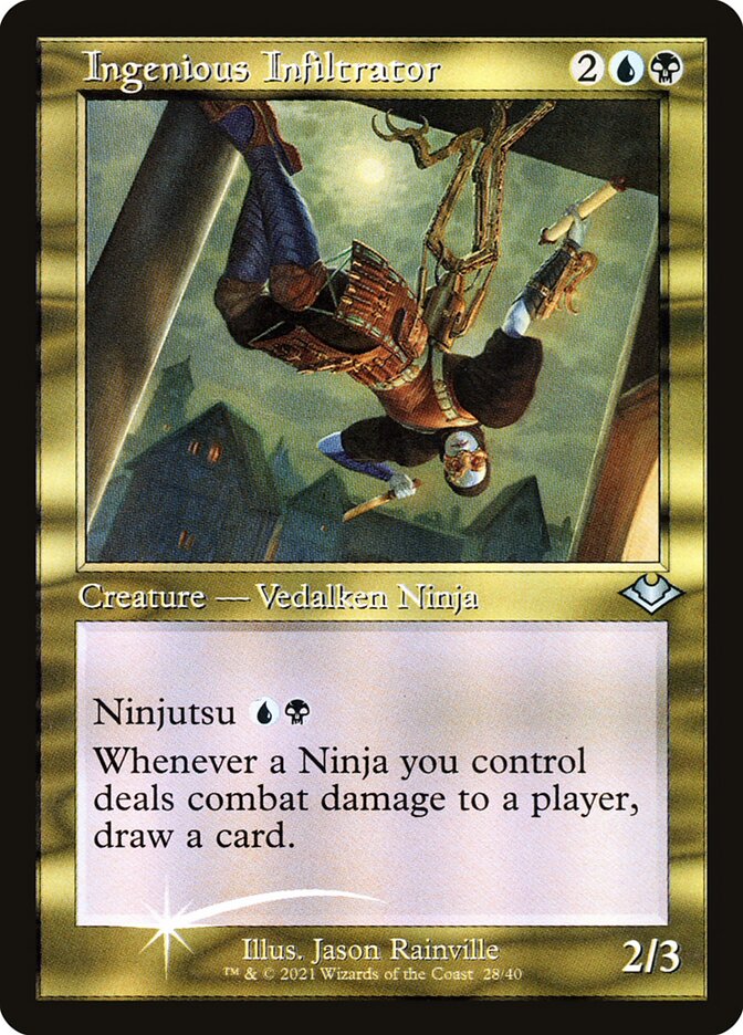 Ingenious Infiltrator H1R-28 Modern Horizons 1 Timeshifts Magic card