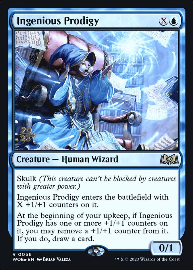 Ingenious Prodigy PWOE-56S Wilds of Eldraine Promos Magic card