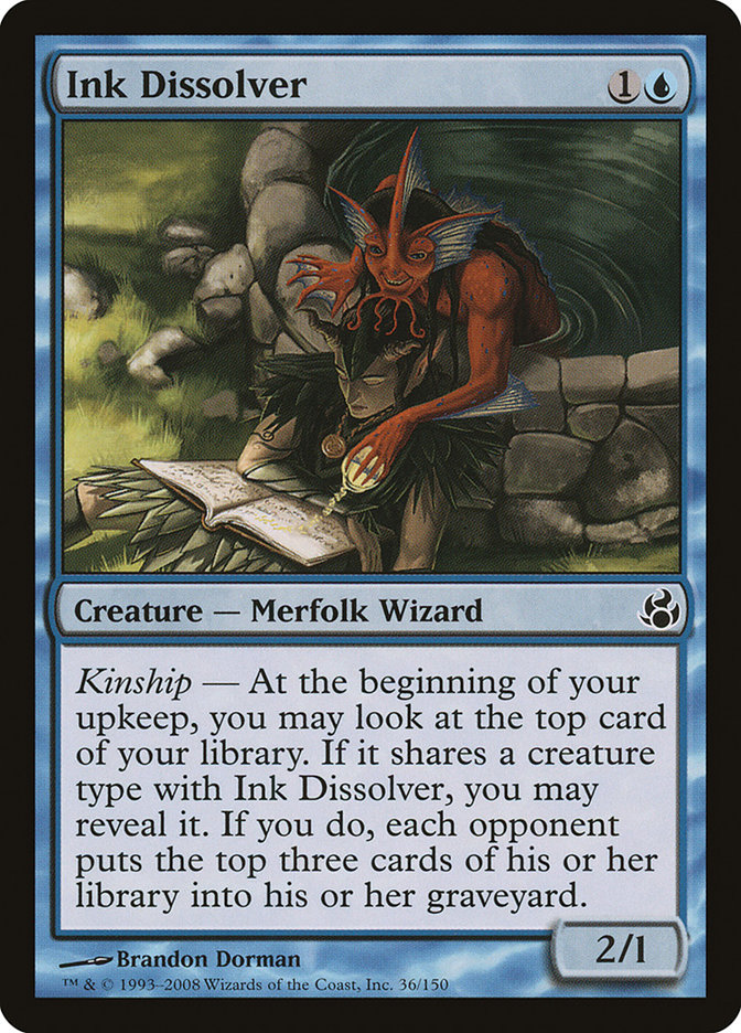 Ink Dissolver MOR-36 Morningtide Magic card