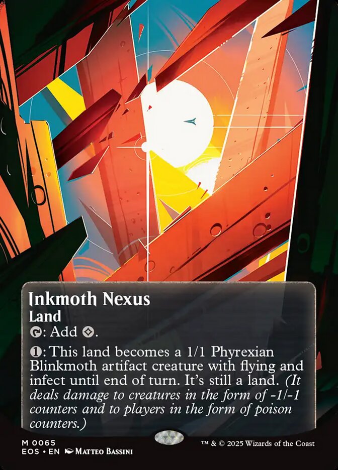 Inkmoth Nexus EOS-65 Edge of Eternities: Stellar Sights Magic card
