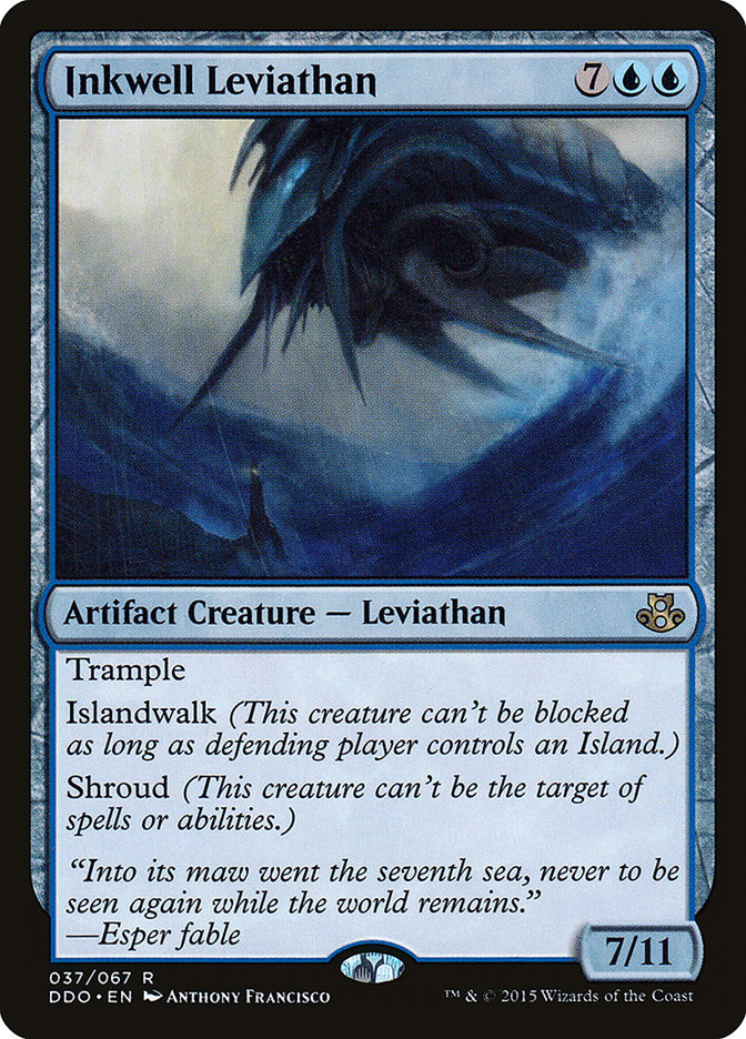 Inkwell Leviathan DDO-37 Duel Decks: Elspeth vs. Kiora Magic card
