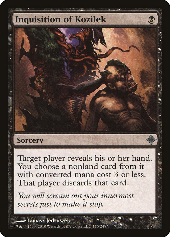 Inquisition of Kozilek ROE-115 Rise of the Eldrazi Magic card