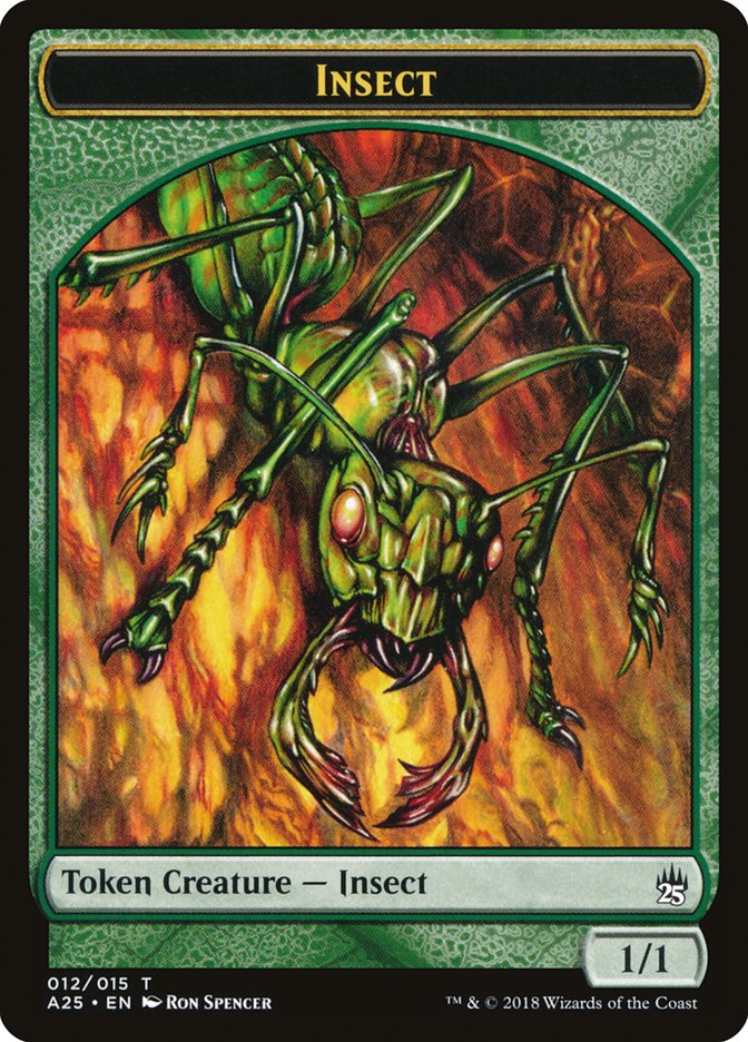 Insect TA25-12 Masters 25 Tokens Magic card
