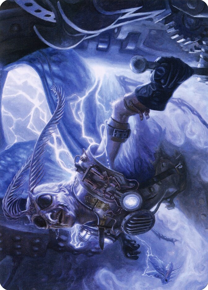Insectile Aberration // Insectile Aberration AMID-22 Midnight Hunt Art Series Magic card