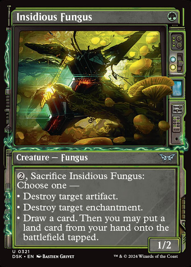Insidious Fungus DSK-321 Duskmourn: House of Horror Magic card