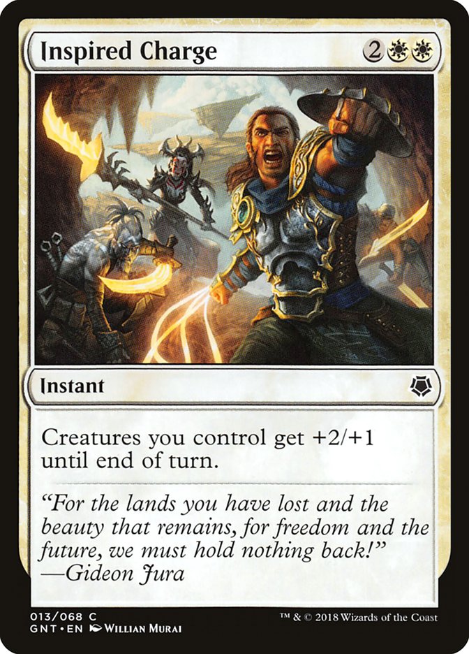 Inspired Charge GNT-13 Game Night Magic card