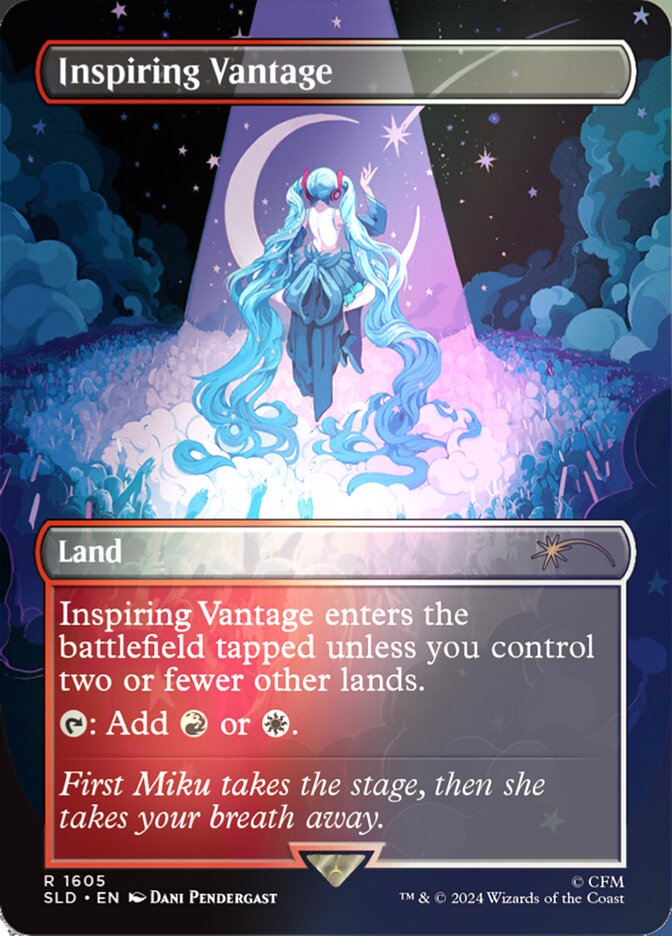 Inspiring Vantage SLD-1605STAR Secret Lair Drop Magic card