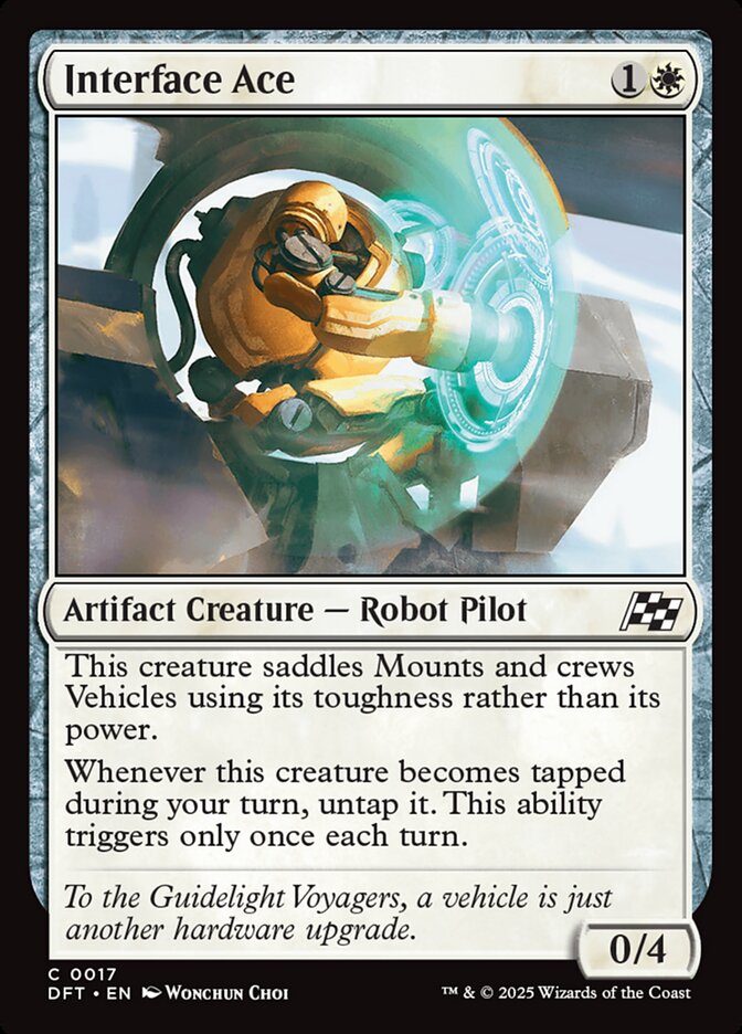 Interface Ace DFT-17 Aetherdrift Magic card