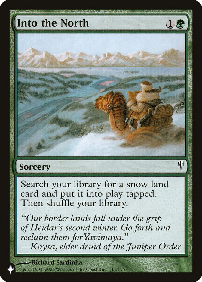 Into the North PLST-CSP-111 The List Magic card