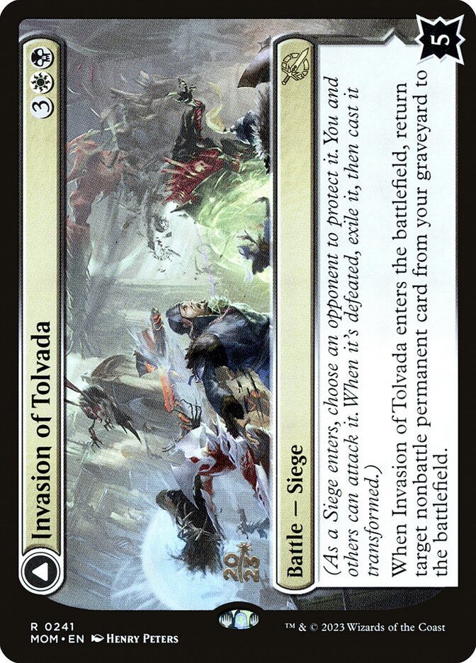 Invasion of Tolvada // The Broken Sky PMOM-241S March of the Machine Promos Magic card
