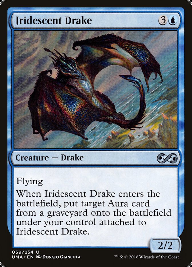 Iridescent Drake UMA-59 Ultimate Masters Magic card