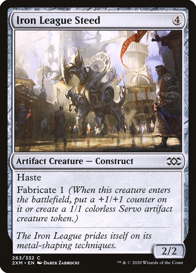 Iron League Steed 2XM-263 Double Masters Magic card