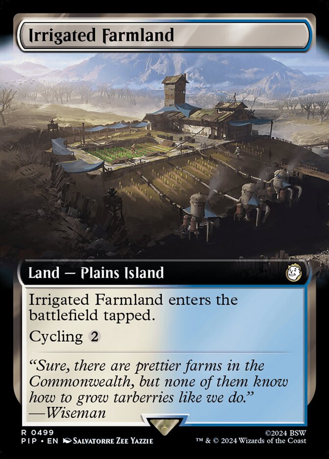 Irrigated Farmland PIP-499 Fallout Magic card