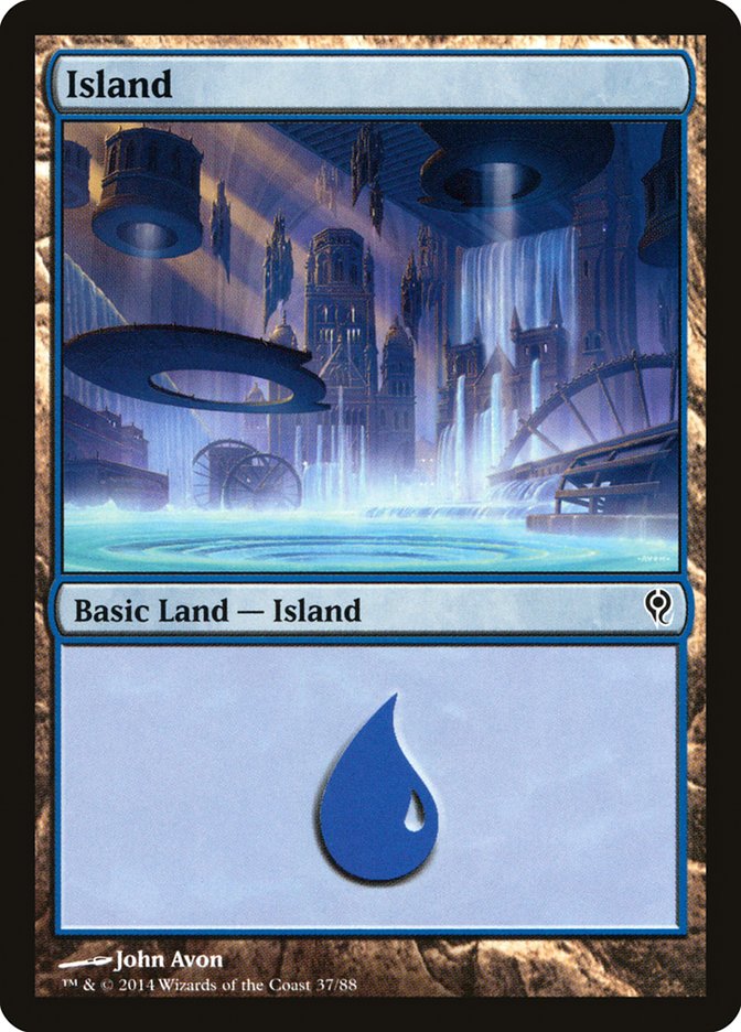 Island DDM-37 Duel Decks: Jace vs. Vraska Magic card