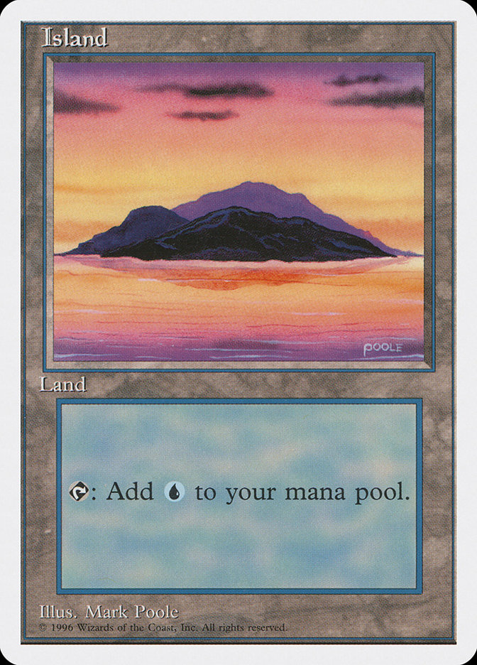 Island ITP-56 Introductory Two-Player Set Magic card