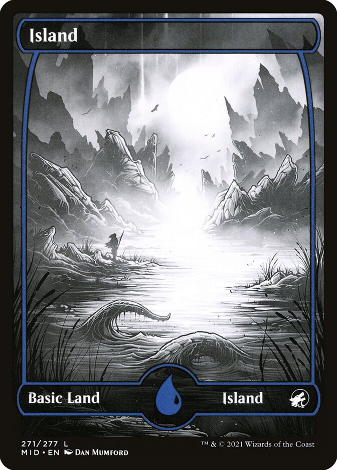 Island MID-271 Innistrad: Midnight Hunt Magic card