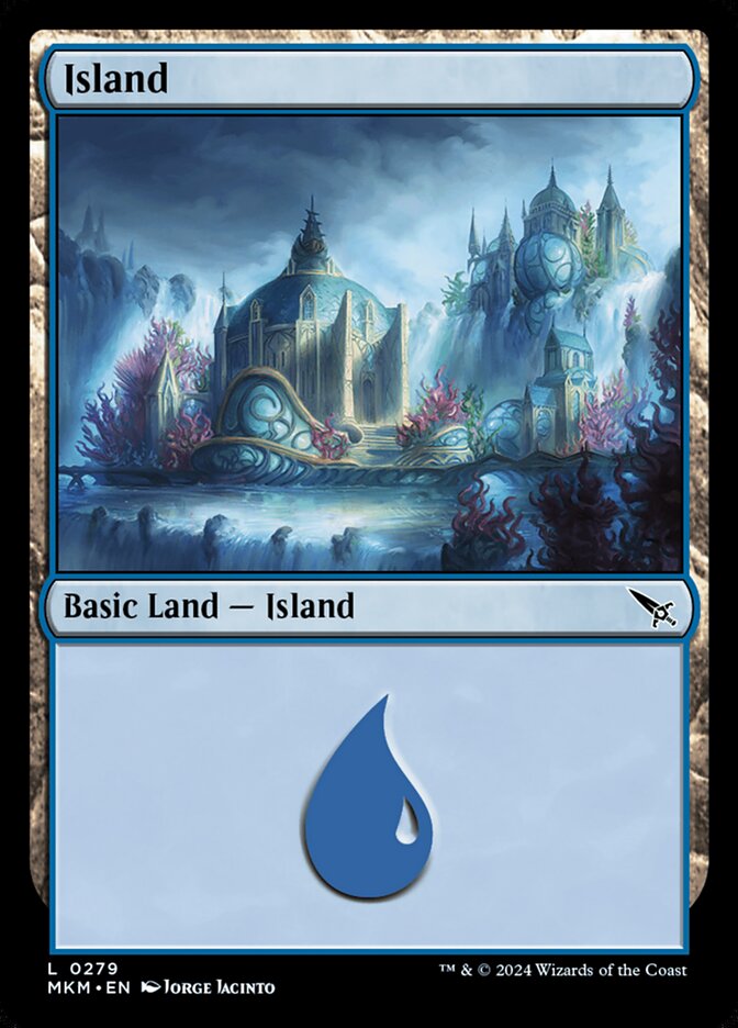 Island MKM-279 Murders at Karlov Manor Magic card