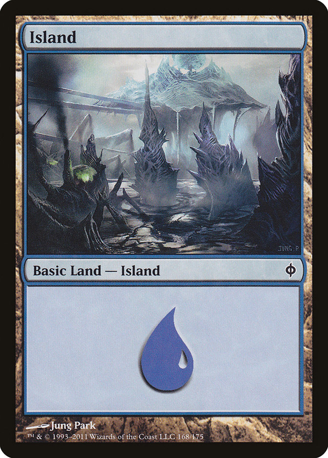 Island NPH-168 New Phyrexia Magic card