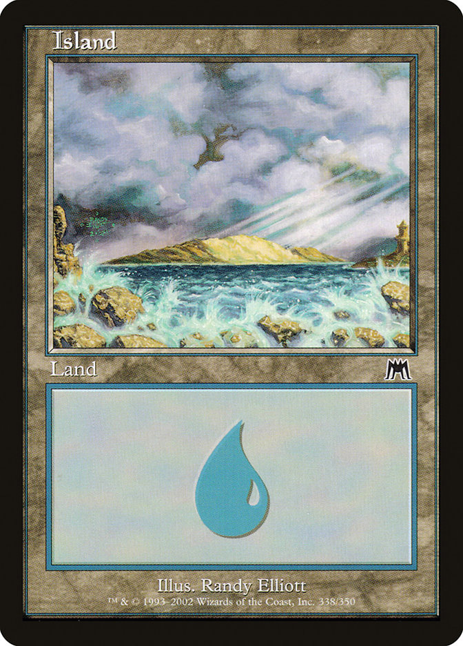 Island ONS-338 Onslaught Magic card