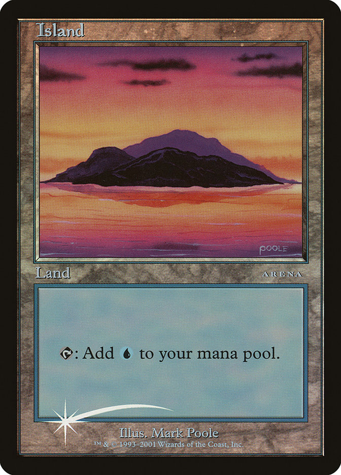 Island PAL02-1 Arena League 2002 Magic card