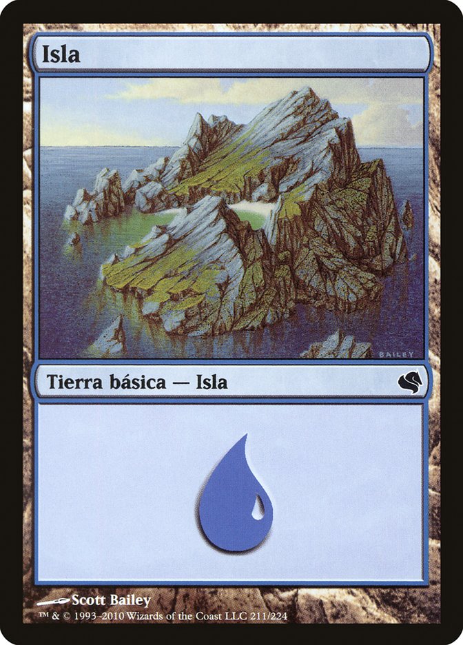 Island PS11-211 Salvat 2011 Magic card