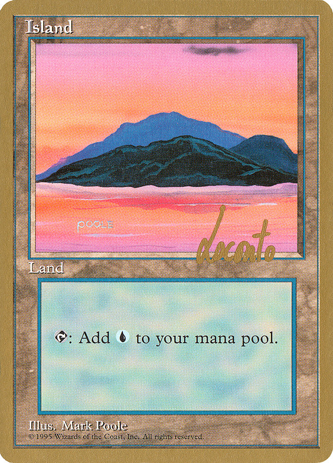 Island PTC-ML369 Pro Tour Collector Set Magic card