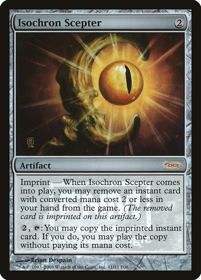 Isochron Scepter F08-11 Friday Night Magic 2008 Magic card