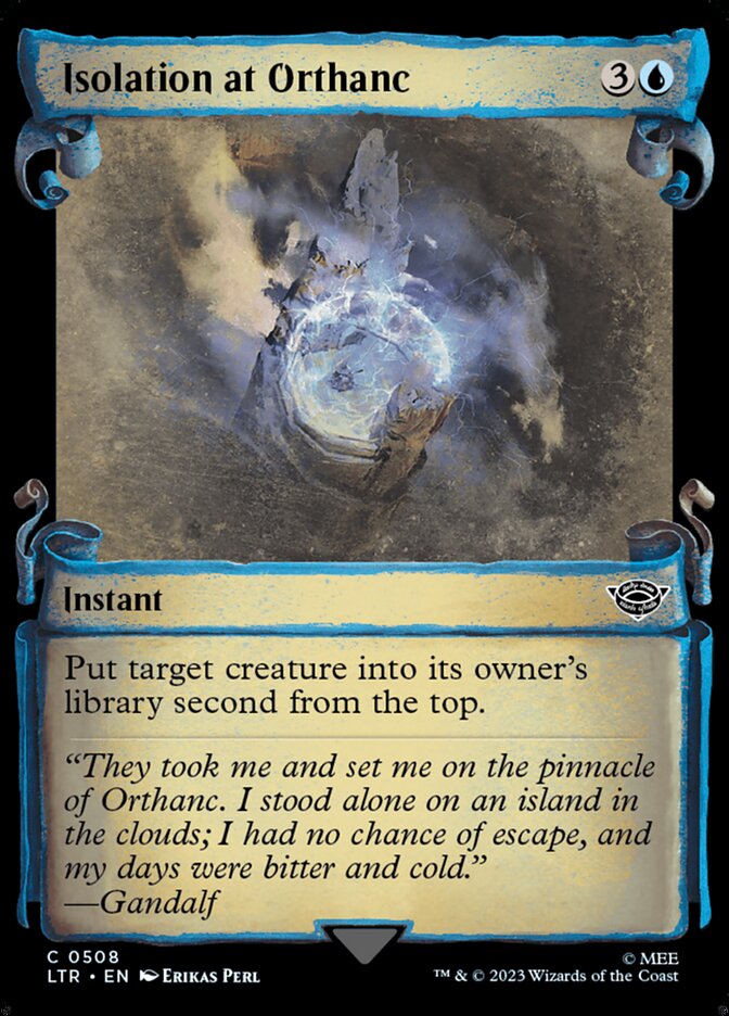 Isolation at Orthanc LTR-508 The Lord of the Rings: Tales of Middle-earth Magic card