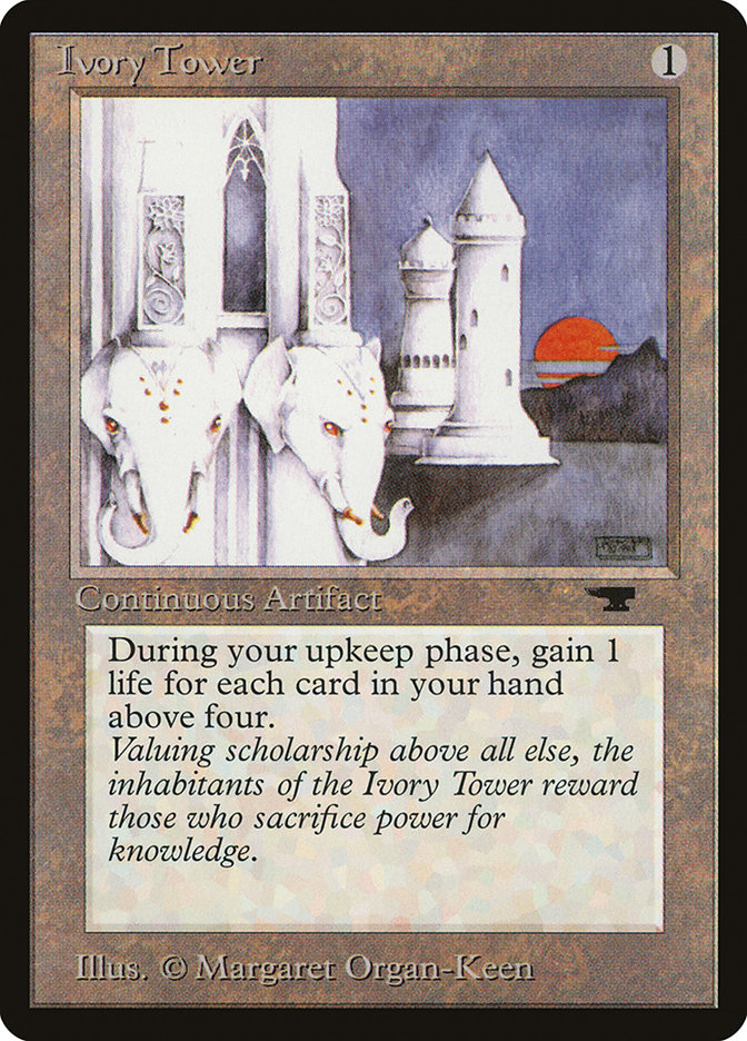 Ivory Tower ATQ-53 Antiquities Magic card
