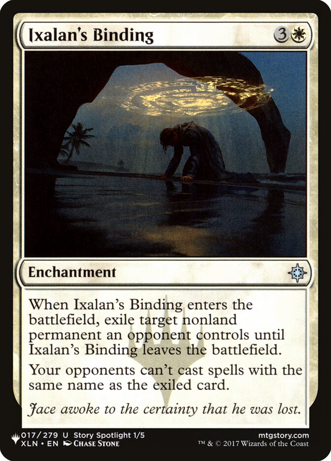 Ixalan's Binding PLST-XLN-17 The List Magic card