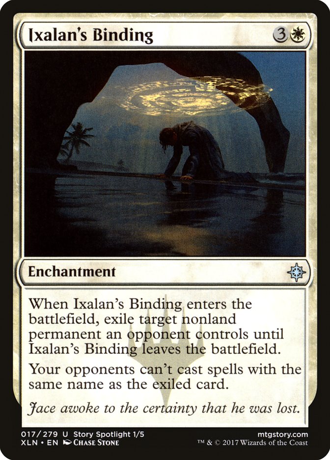 Ixalan's Binding XLN-17 Ixalan Magic card