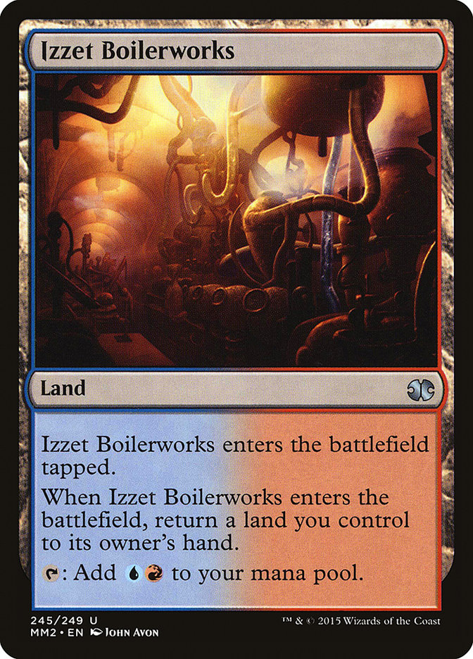 Izzet Boilerworks MM2-245 Modern Masters 2015 Magic card