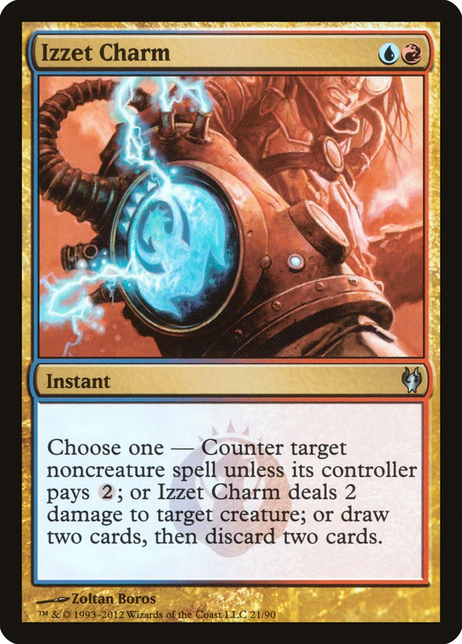 Izzet Charm DDJ-21 Duel Decks: Izzet vs. Golgari Magic card