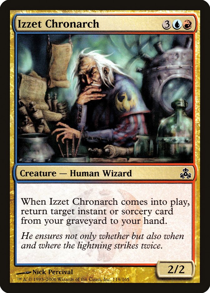 Izzet Chronarch GPT-119 Guildpact Magic card