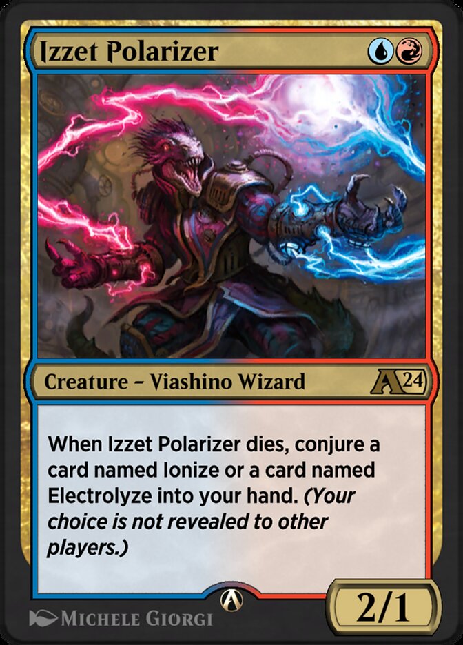 Izzet Polarizer YMKM-24 Alchemy: Murders at Karlov Manor Magic card
