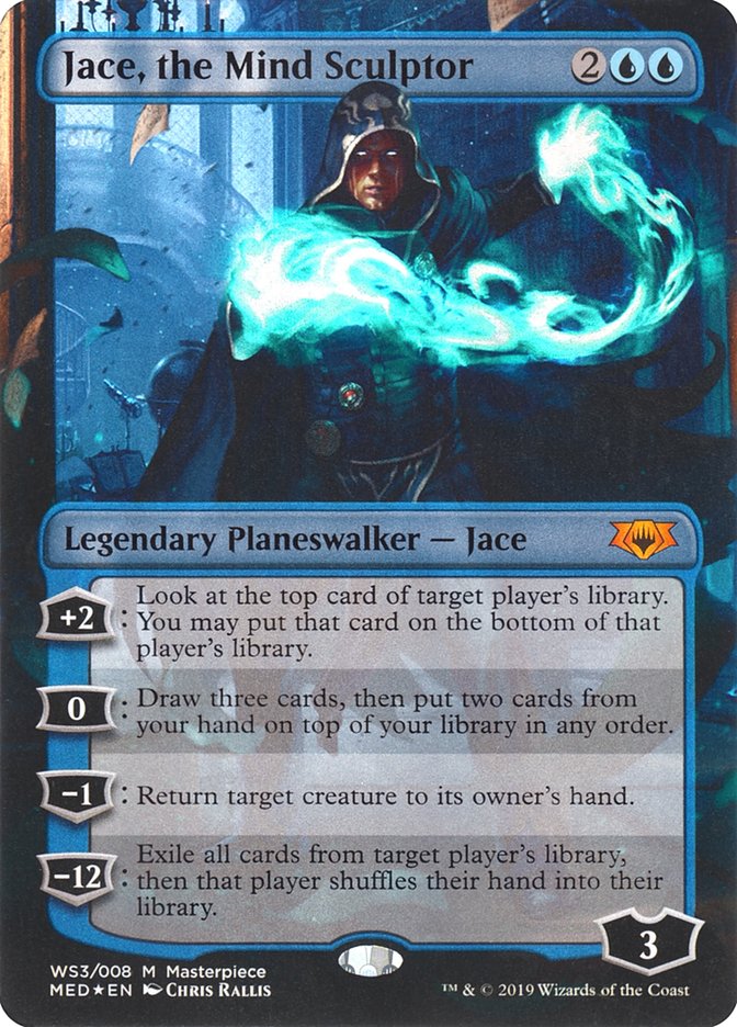 Jace, the Mind Sculptor MED-WS3 Mythic Edition Magic card