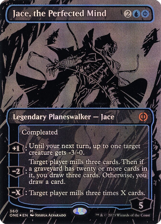 Jace, the Perfected Mind ONE-360 Phyrexia: All Will Be One Magic card