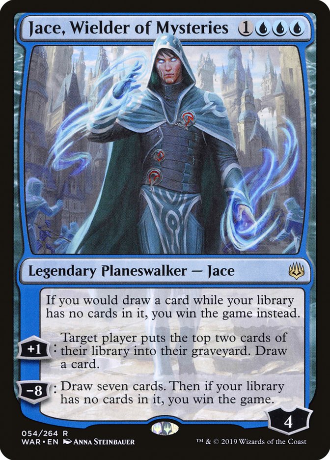 Jace, Wielder of Mysteries WAR-54 War of the Spark Magic card