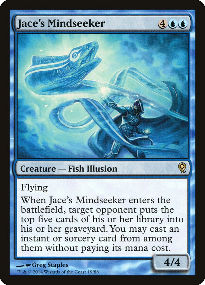 Jace's Mindseeker DDM-19 Duel Decks: Jace vs. Vraska Magic card